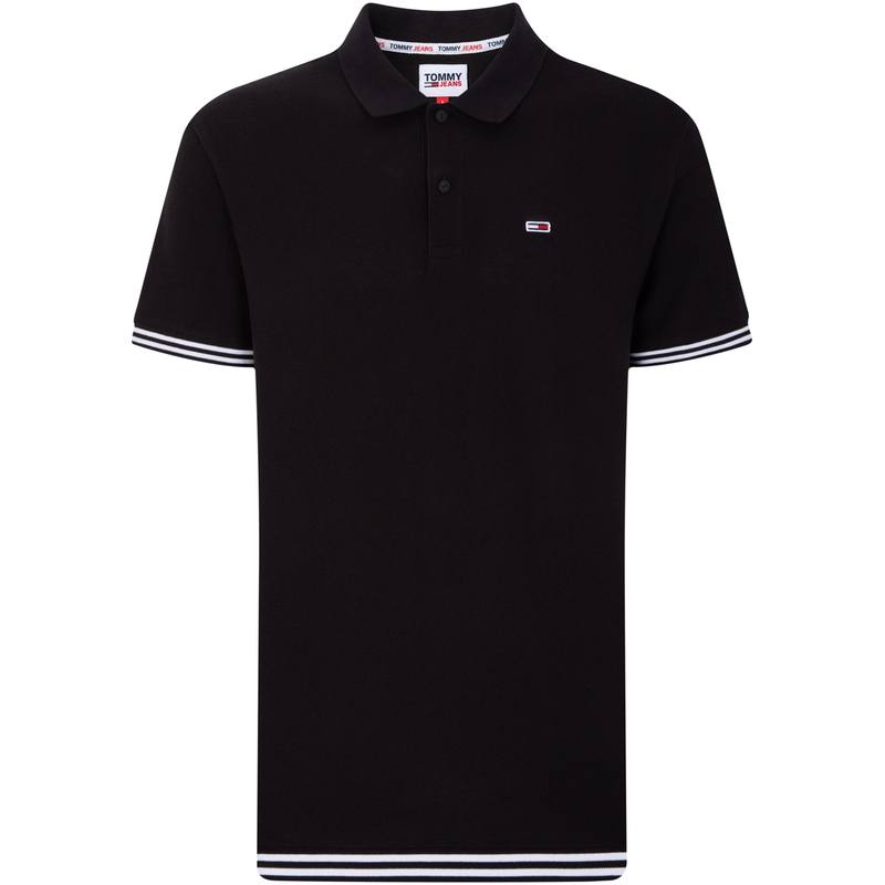 Tommy Hilfiger Polo Shirt Men's Black
