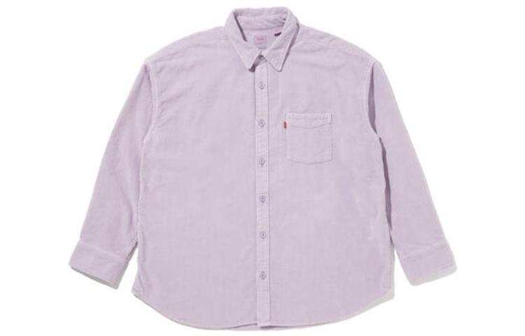 Levis Levis Shirts Men's Light Purple Lapel Moderate Other