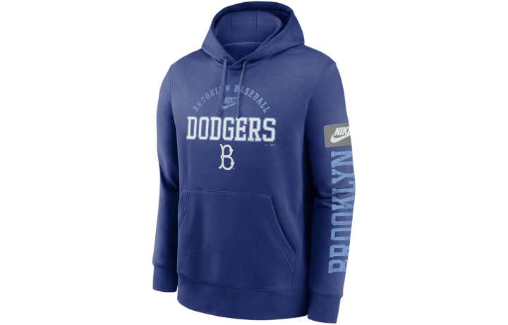 Nike Nike Brooklyn Dodgers Cooperstown Splitter Club Sweatshirt Men's Blue