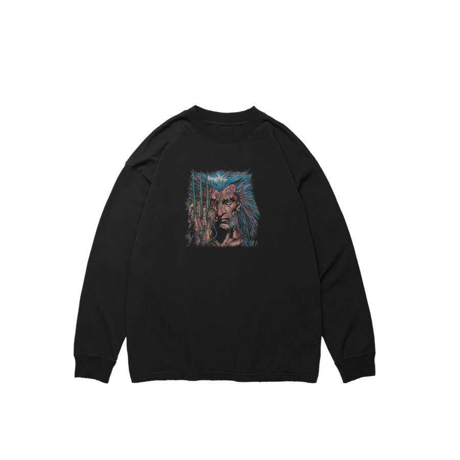 XVESSEL Sweatshirts Unisex Black Crew Neck Moderate Regular