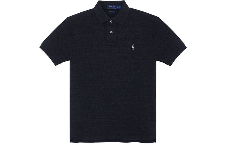 Polo Ralph Lauren Logo Embroidered Straight Hem Polo Shirt