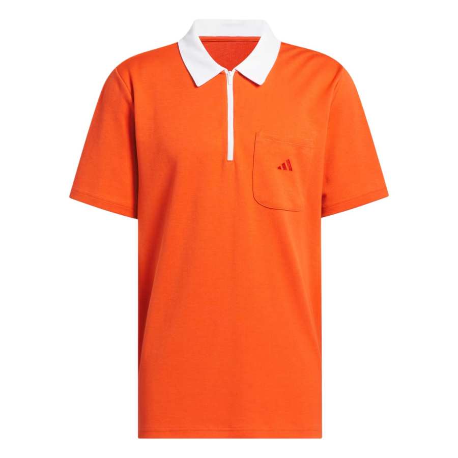 Adidas Adidas Free Shipping With AdiClub Essentials Quarter Zip Polo Shirt
