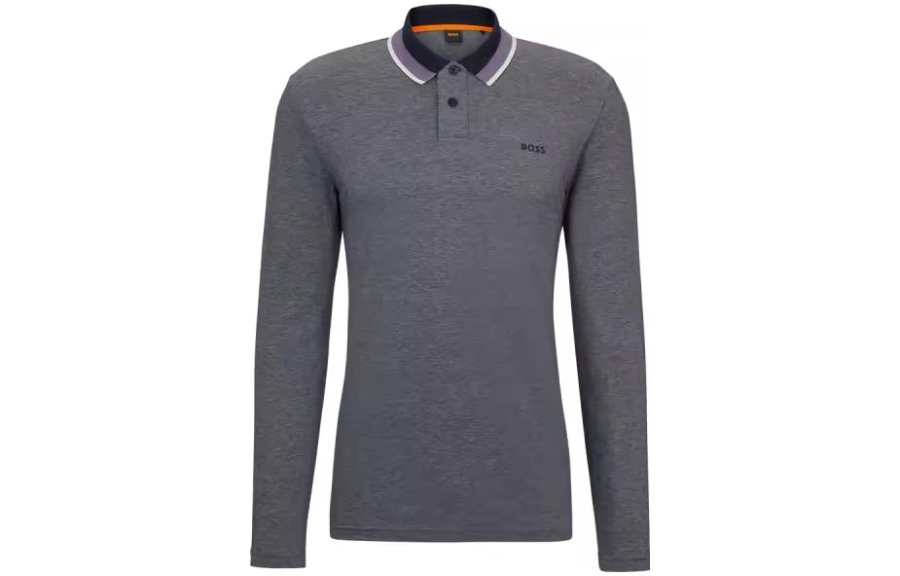 HUGO BOSS Polo Shirts Men's Polo Collar Moderate Straight Fit