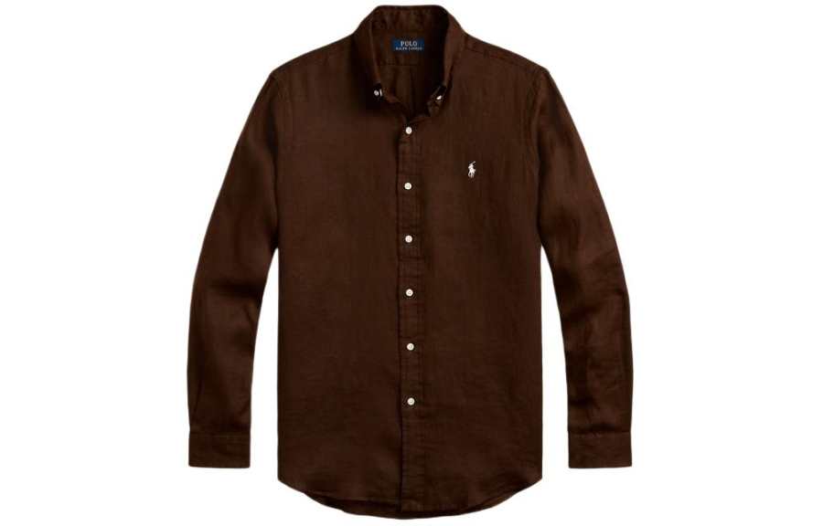 Polo Ralph Lauren SS24 Shirt Men's Brown