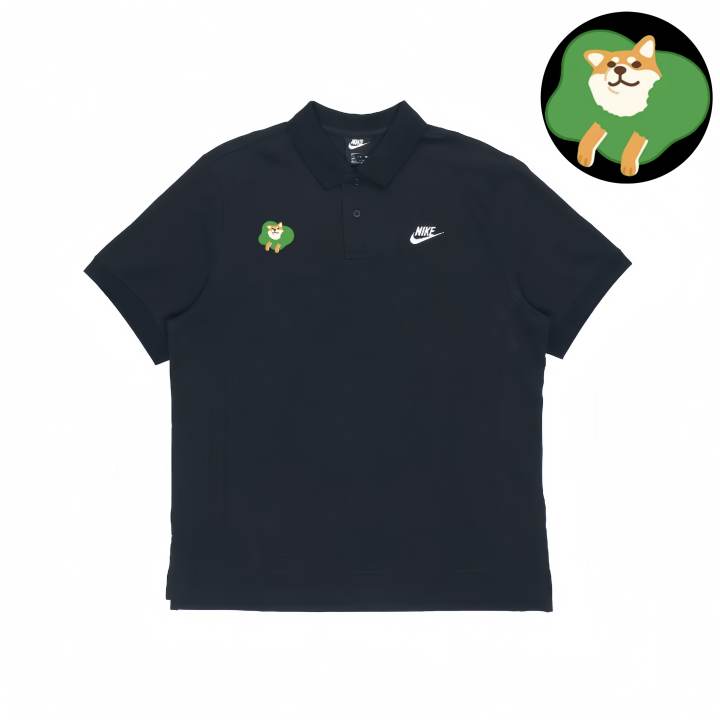 Nike Nike Polo Shirts Unisex Black Polo Collar Moderate