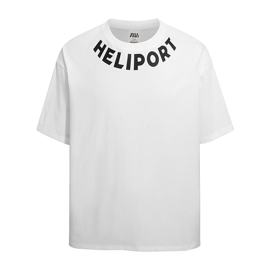 HELIPORT T Shirts Unisex Crew Neck Moderate