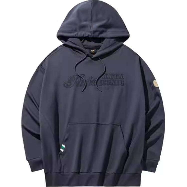 ANTA Sweatshirts Men's Wax Gray Hooded Moderate Other