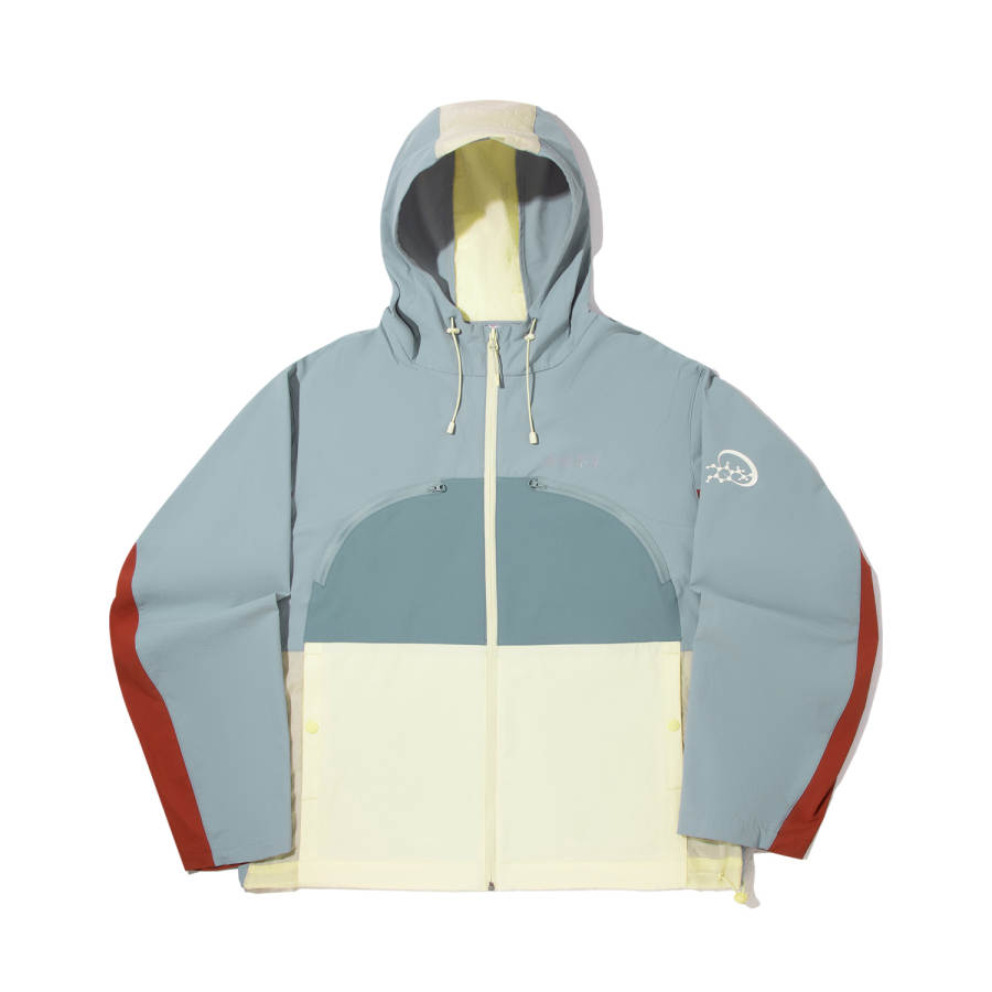 Li-Ning Li Ning Jackets & Coats Men's Lead Gray Green/Ochre Red/Light Custard