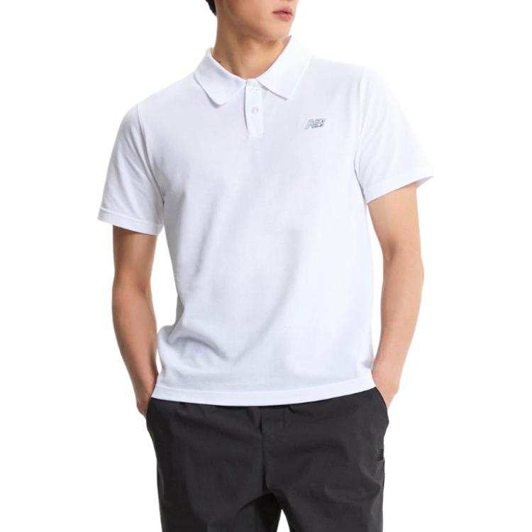 New Balance New Balance Polo Shirt Men's White