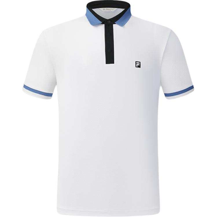 FILA Golf Polo Shirt Men's Jade White