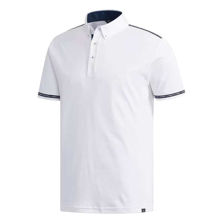 Adidas Adidas Polo Shirts Men's White Polo Collar Moderate Other