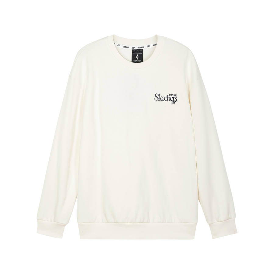 Skechers Sweatshirt Unisex Ecru