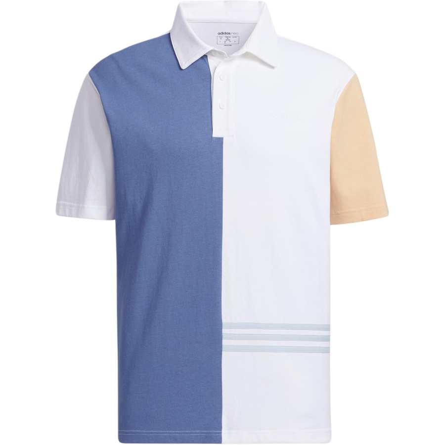 Adidas Neo SS MAY PLO T3 Polo Shirt Men's White/Blue