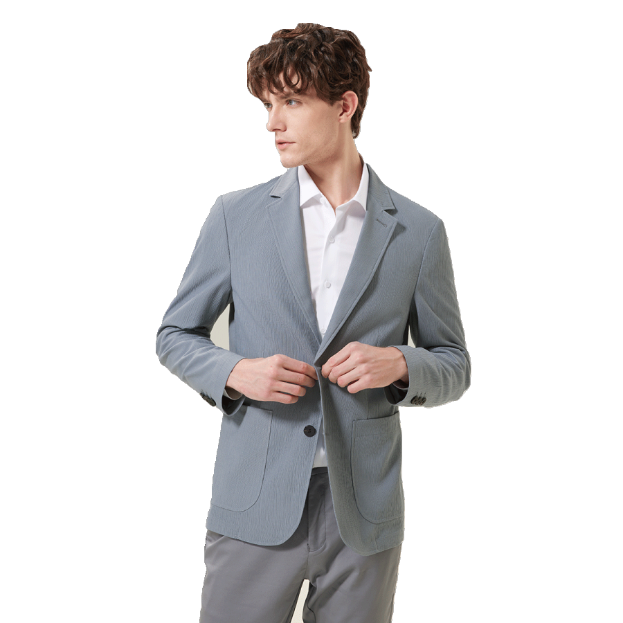 Hodo Business Suits Men's Suit Collar Moderate Business Suit
