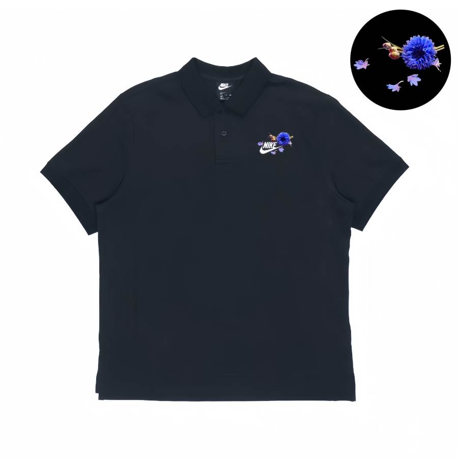 Nike Nike Polo Shirts Unisex Black Polo Collar Moderate