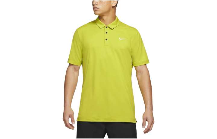 Nike Nike Polo Shirts Men's Cactus Green Polo Collar Moderate Straight Fit