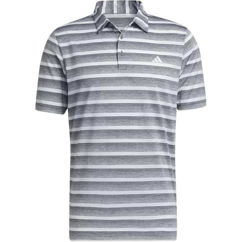 Adidas Adidas Clothing Polo Shirts Men's Gray Polo Collar Moderate Straight Fit