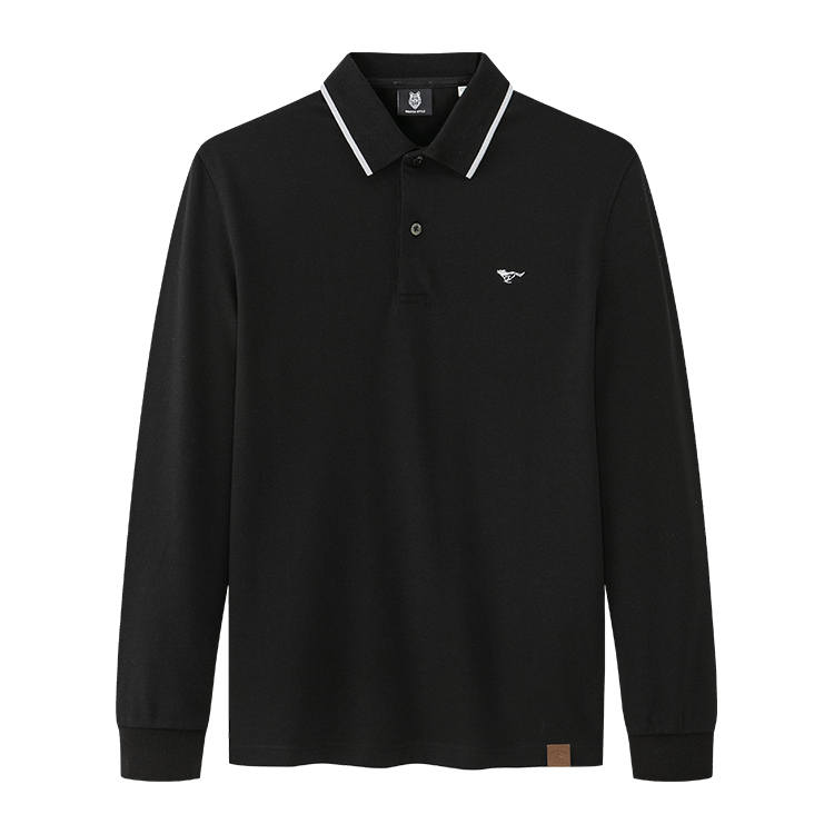 SEPTWOLVES Polo Shirts Men's Polo Collar Moderate Straight Fit