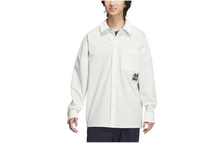 Adidas Adidas SMALL LOGO SHIRT Men's Jade White