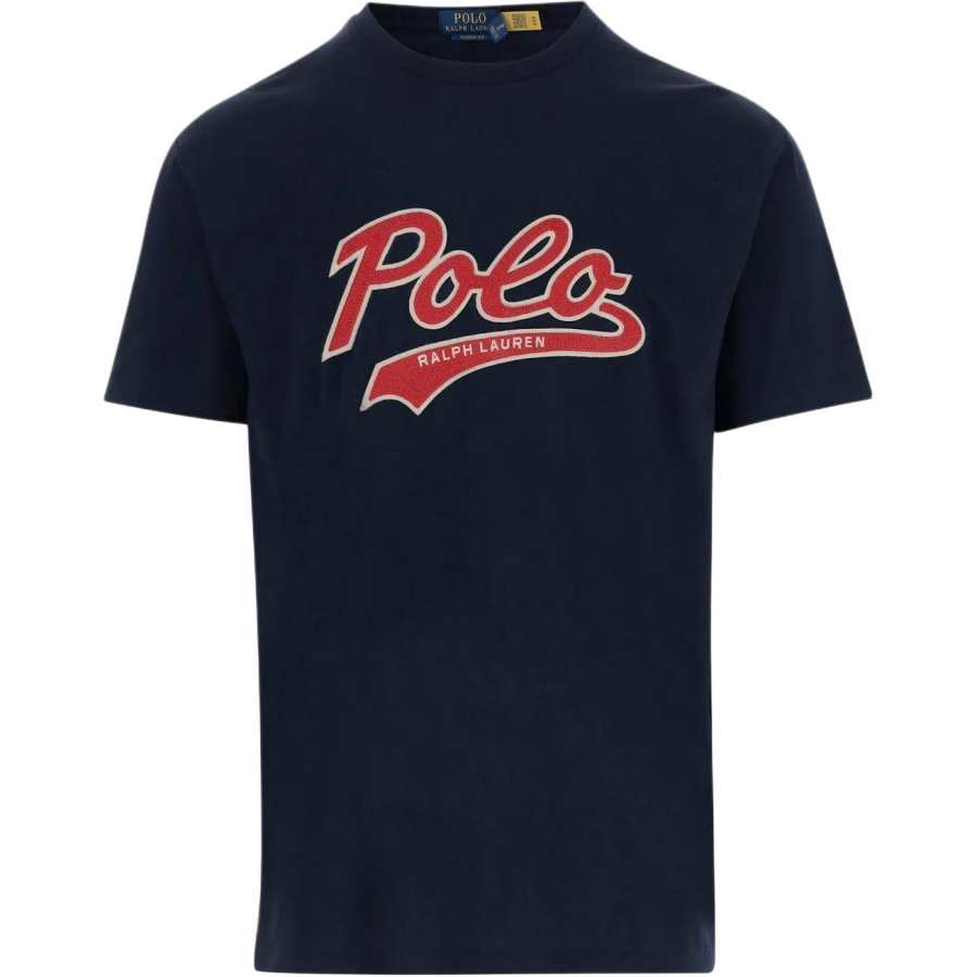 Polo Ralph Lauren Logo Patch Crewneck T Shirt