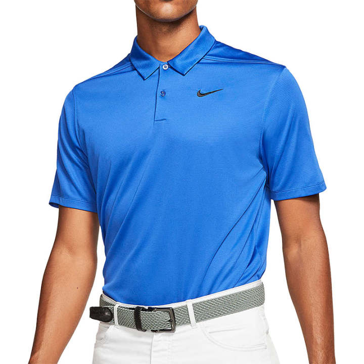 Nike Nike Polo Shirts Men's Blue Polo Collar Moderate