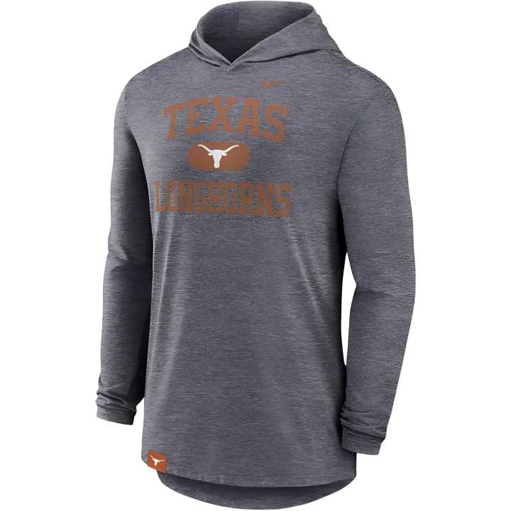 Nike Nike Texas Longhorns Blitz Men's Nike Dri-FIT College Long-Sleeve Hooded T-Shirt