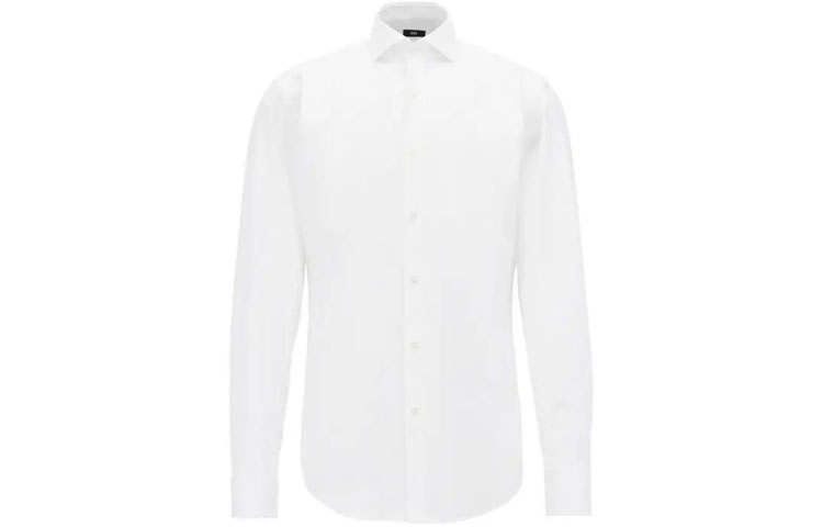 HUGO BOSS HUGO BOSS Shirts Men's White Moderate