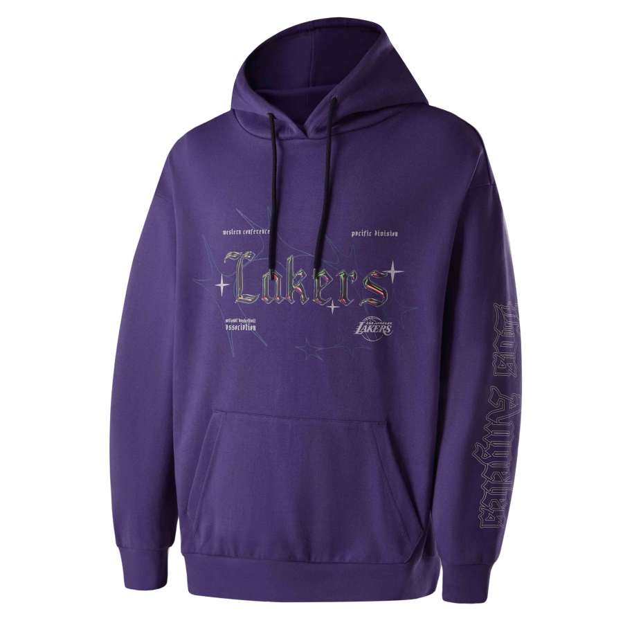 NBA Los Angeles Lakers Sweatshirt Unisex Dark Purple