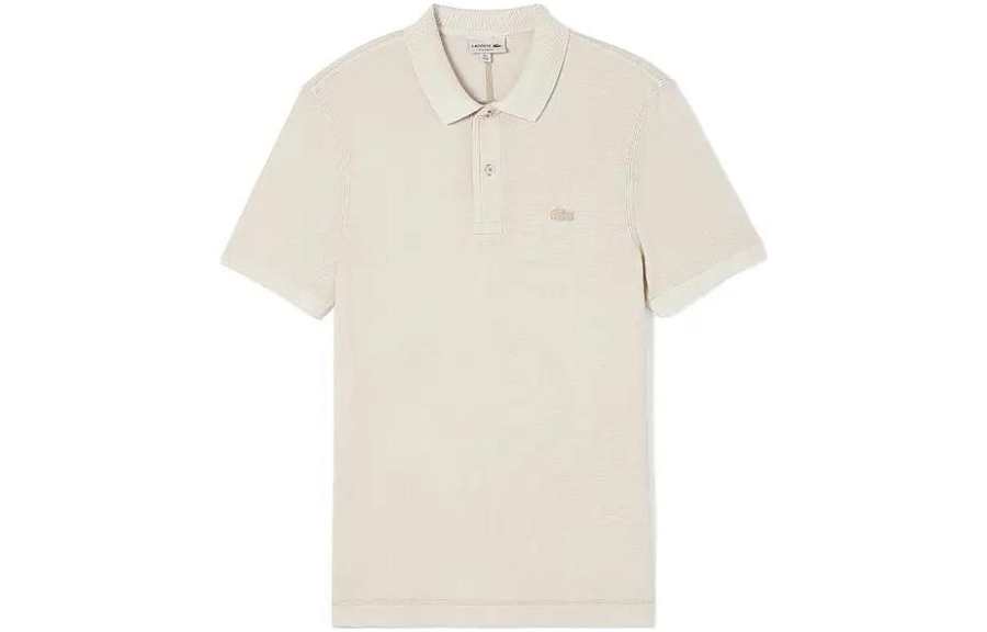 LACOSTE LACOSTE Polo Shirts Men's Beige Moderate