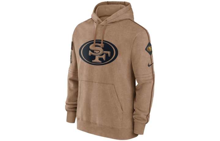 Nike Nike Sweatshirts Men's Khaki Hooded Moderate Regular