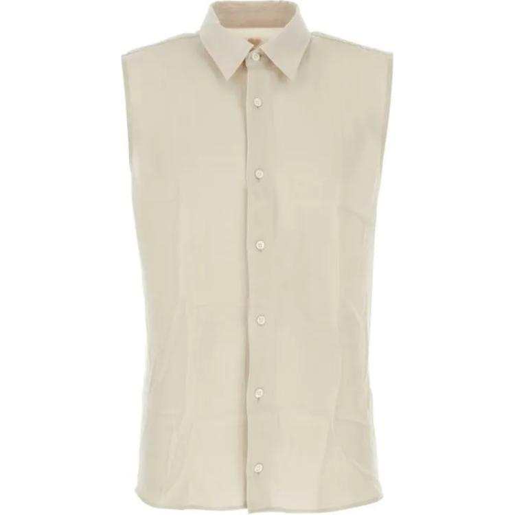 AMIPARIS Ami Paris Sleeveless Buttoned Shirt