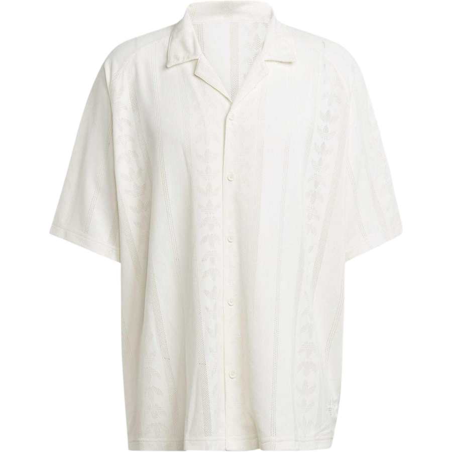 Adidas Originals FASHION MESH SHIRT Men's Ivory White