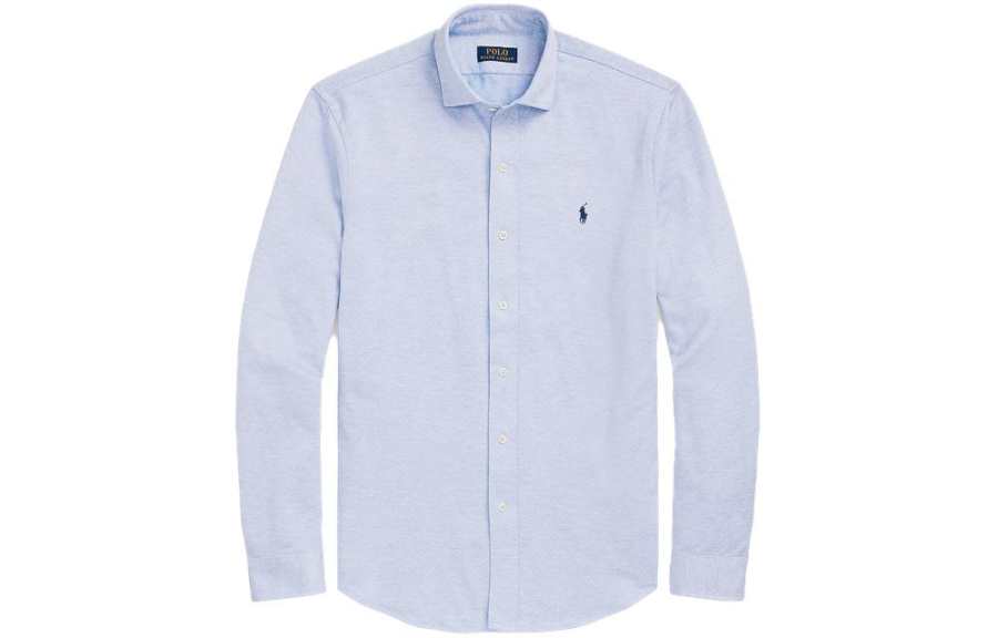Polo Ralph Lauren logo-embroidered jacquard shirt