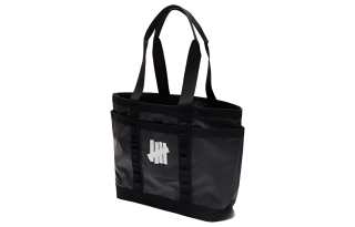 UNDEFEATED PVC Handbag, Shoulder Bag Regular Unisex Black