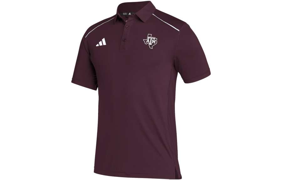 Adidas Adidas Polo Shirts Men's Chestnut Polo Collar Moderate Straight Fit