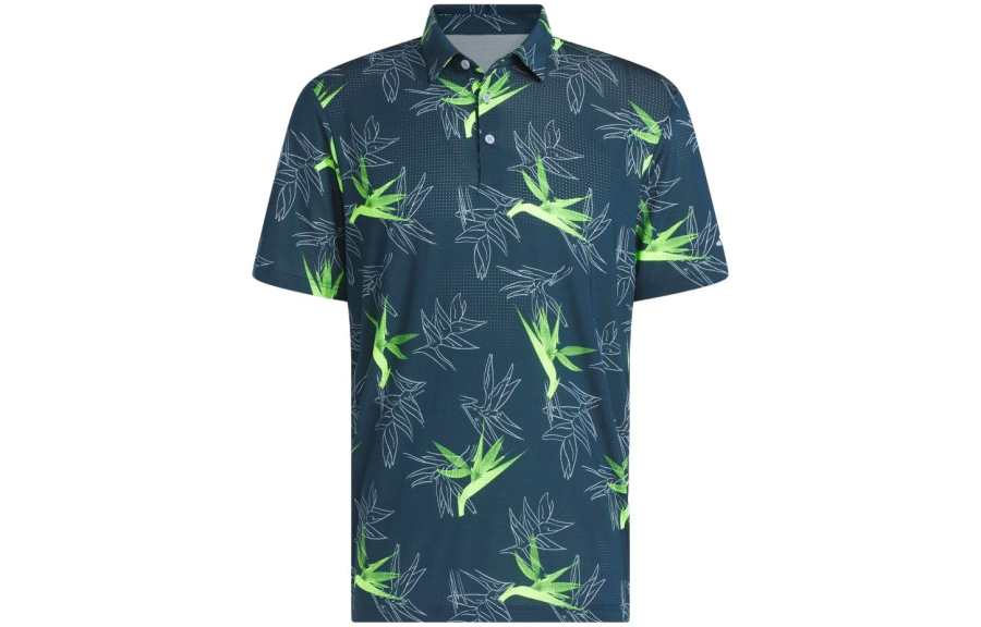 Adidas Adidas Polo Shirt Japan Version Men's Arctic Ocean Blue