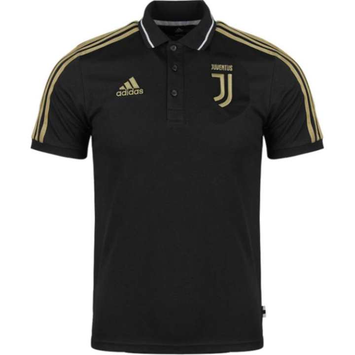 Adidas Adidas Polo Shirts Men's Black Lapel Moderate