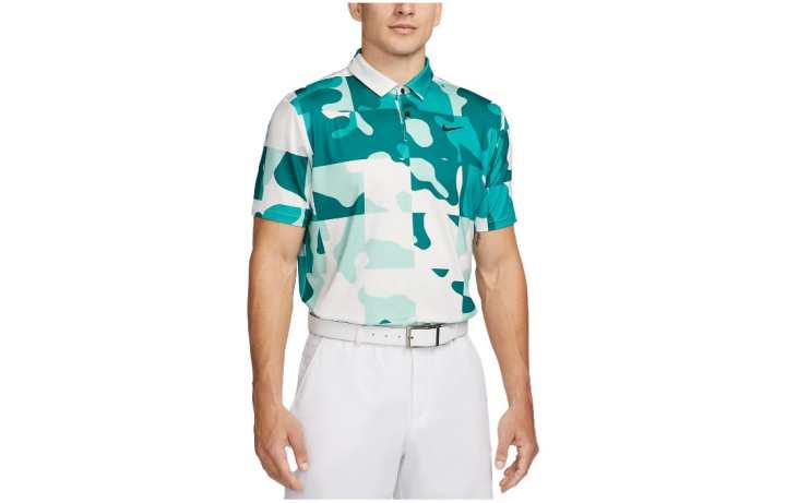 Nike Nike Dri FIT Tour Polo Shirt Men's Green White