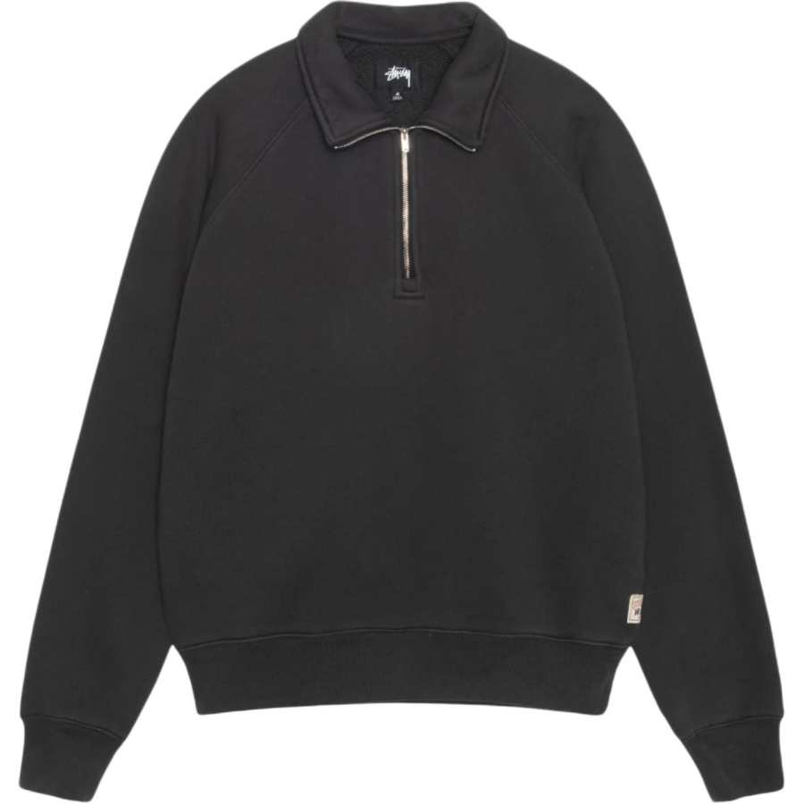 Stussy SS25 Polo Shirt Unisex Black