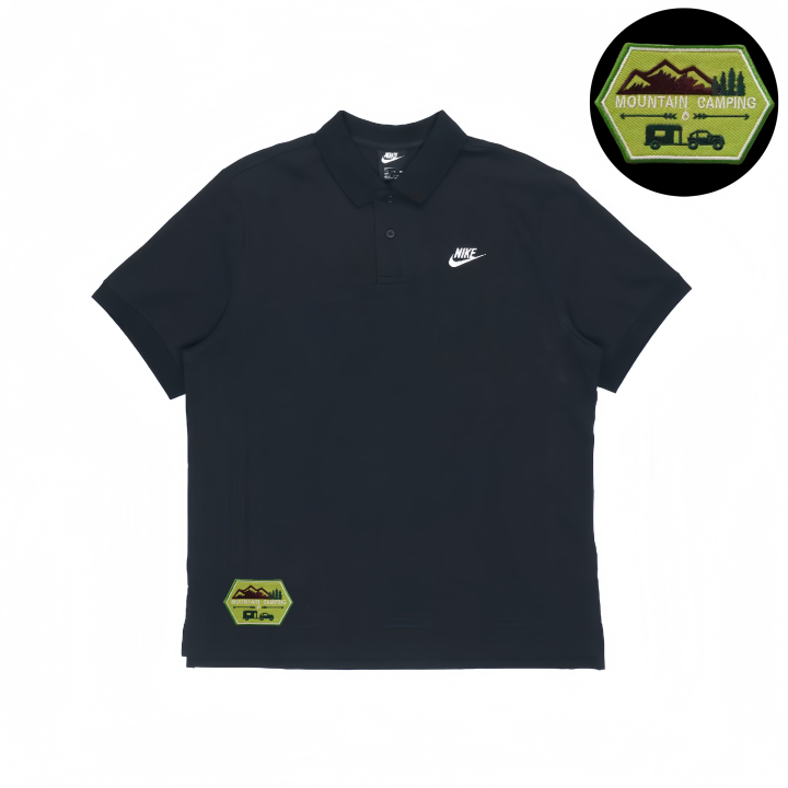 Nike Nike Polo Shirts Unisex Black Polo Collar Moderate