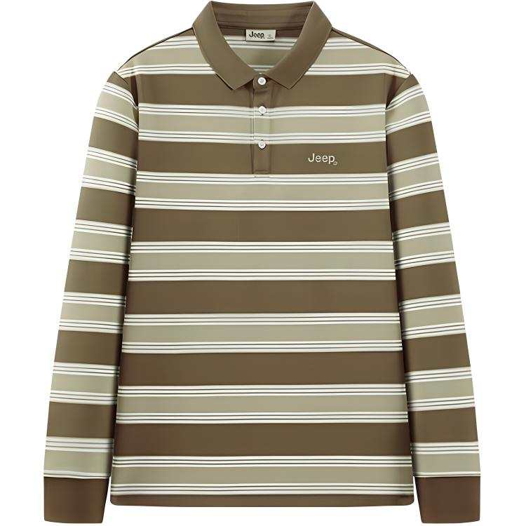 Jeep Polo Shirt Unisex Gray Green
