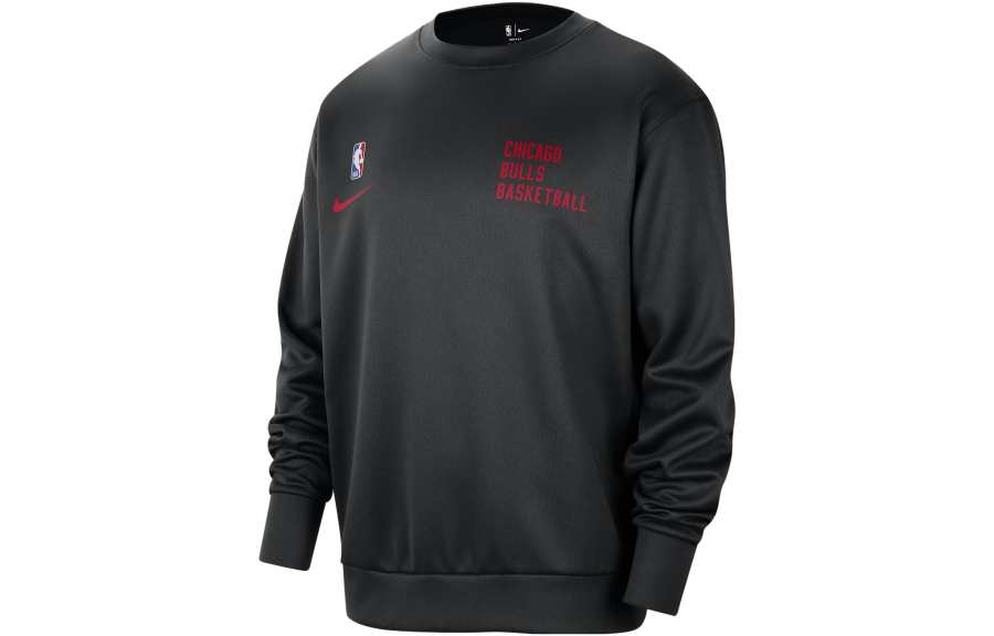 Nike Nike Chicago Bulls Spotlight Men's Nike Dri FIT Nba Crew Neck Sweatshirt