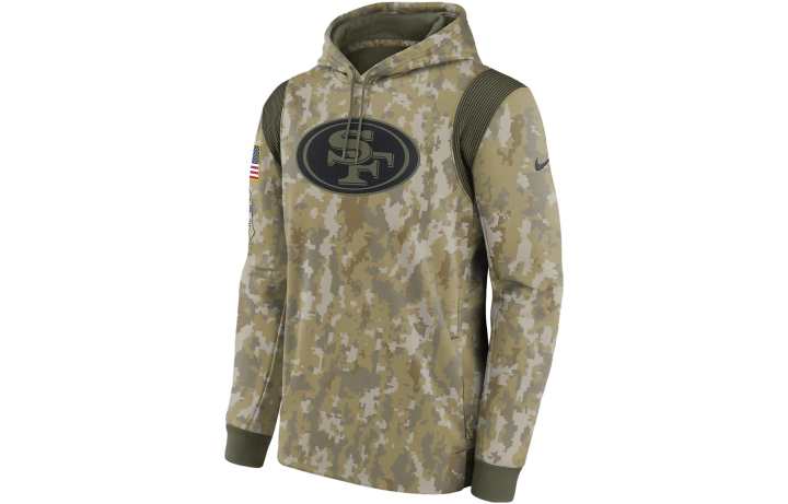 Nike Nike Sweatshirts Men's Green Hooded Moderate Regular
