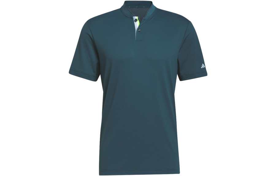 Adidas Adidas Ultimate365 Polo Shirts Men's Arctic Ocean Blue Polo Collar Moderate Straight Fit