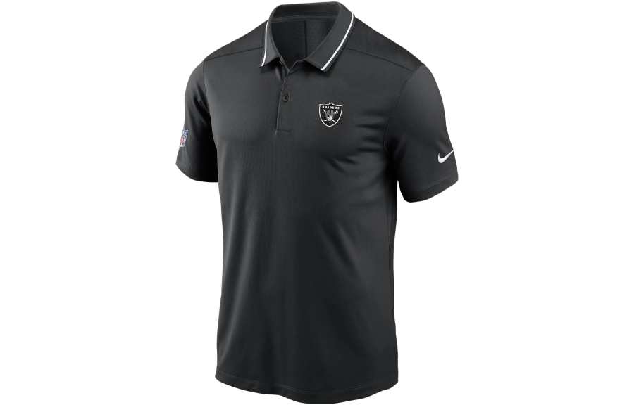 Nike Nike Polo Shirts Men's Black Polo Collar Moderate Straight Fit