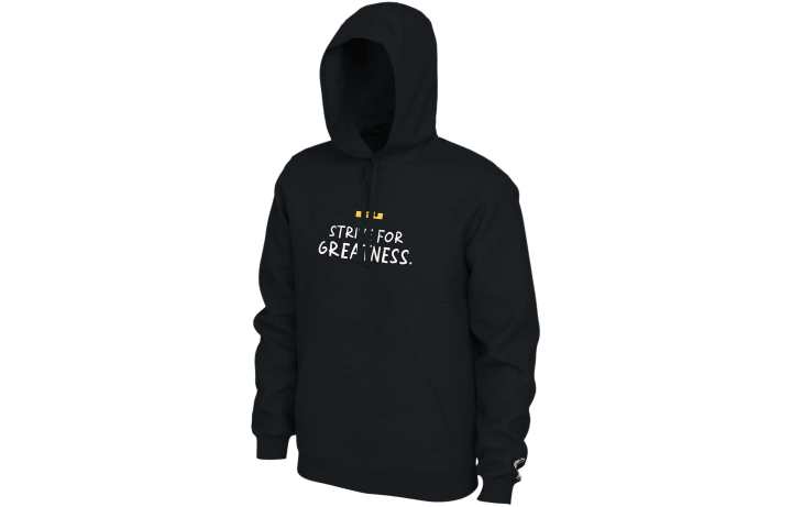 Nike Nike Sweatshirts Men's Black Hooded Moderate Regular