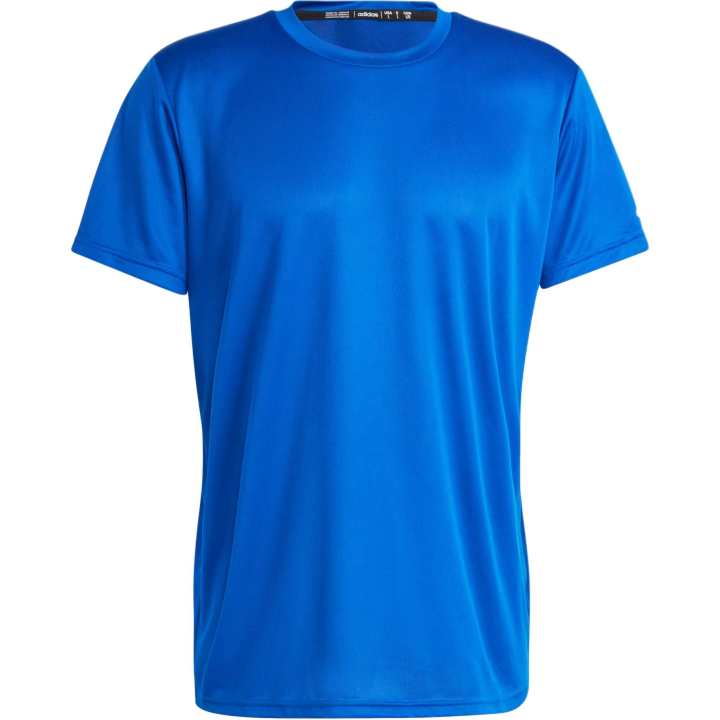 Adidas Adidas T Shirts Men's Blue Crew Neck Moderate Straight Fit