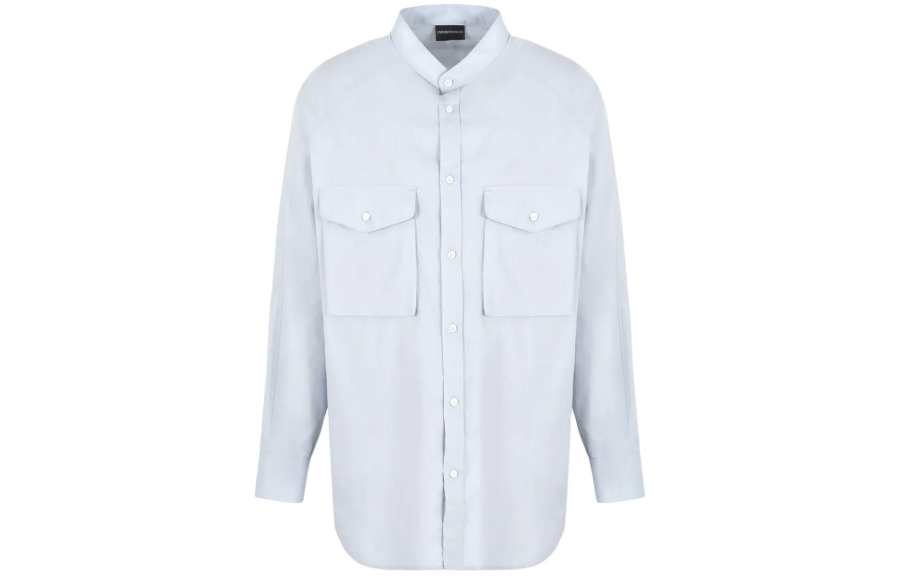 EMPORIO ARMANI Shirt Men's Sky Blue