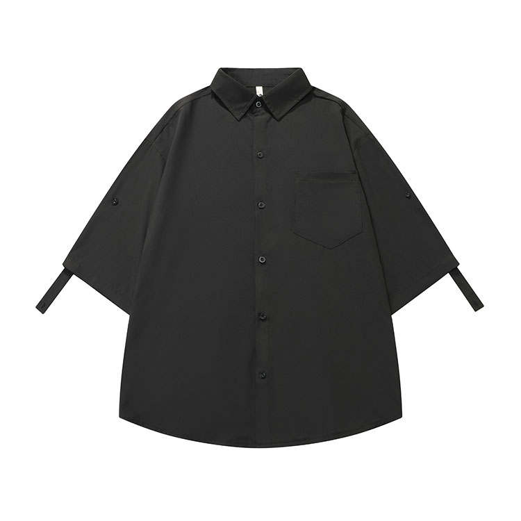 FRQ FRQ Shirts Unisex Square Collar Thin Shirt