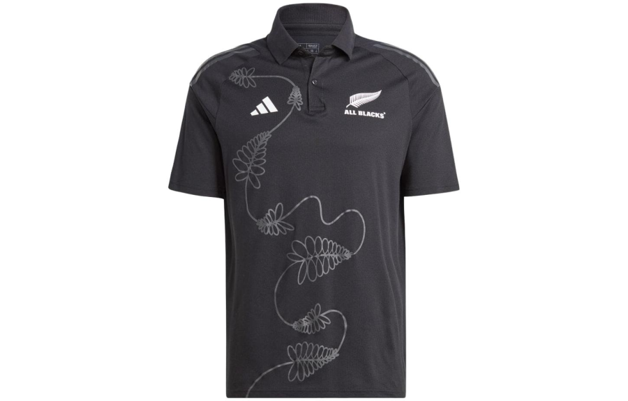 Adidas Adidas Polo Shirts Men's Gray Polo Collar Moderate Straight Fit